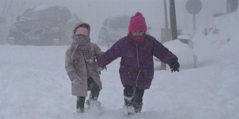 شدة العواصف في مدينة إسطنبول