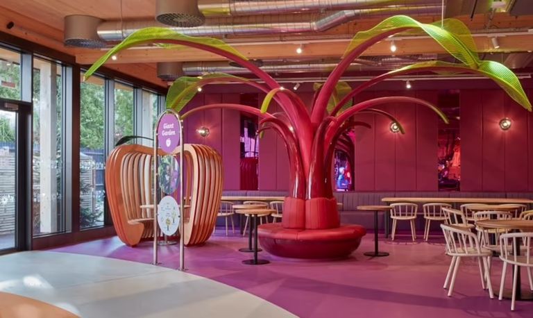 مطعم النباتات اللندني مطعم النباتات اللندني