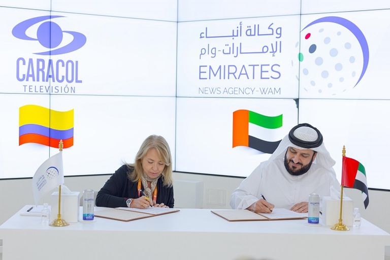 عبر إكسبو دبي.. "وام" تؤسس لنموذج مستدام للتعاون الإعلامي العالمي عبر إكسبو دبي..