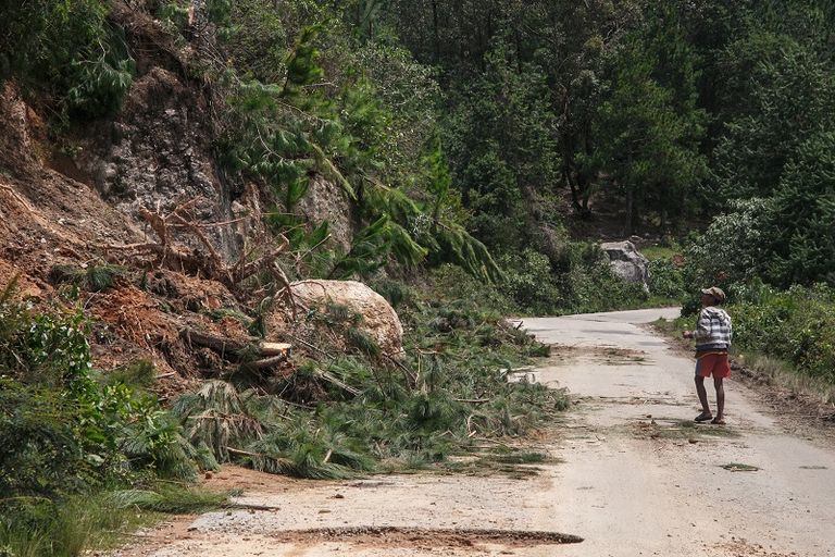 آثار الإعصار في مدغشقر