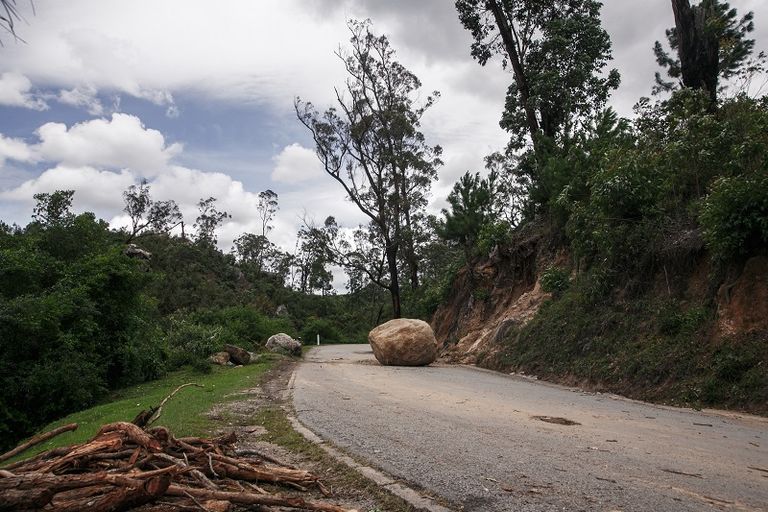 آثار الإعصار في مدغشقر