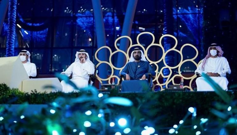 الشيخ محمد بن راشد آل مكتوم خلال "حفل تخريج الخمسين"