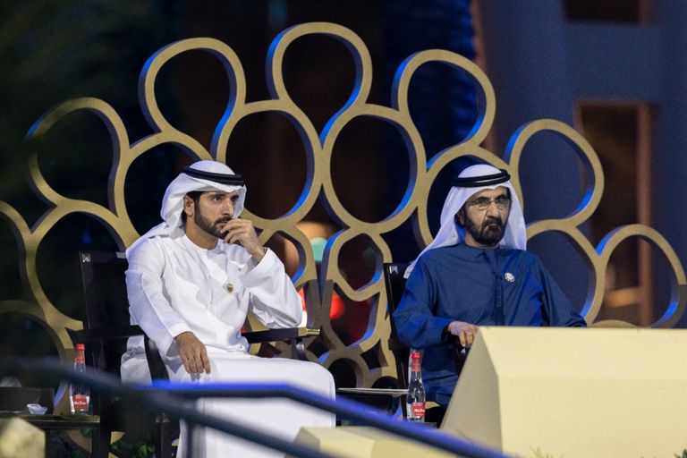 جانب من عرض شرطة دبي في 