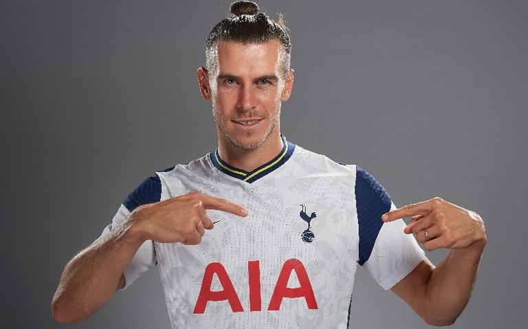 جاريث بيل بقميص السبيرز جاريث بيل بقميص ريال مدريد