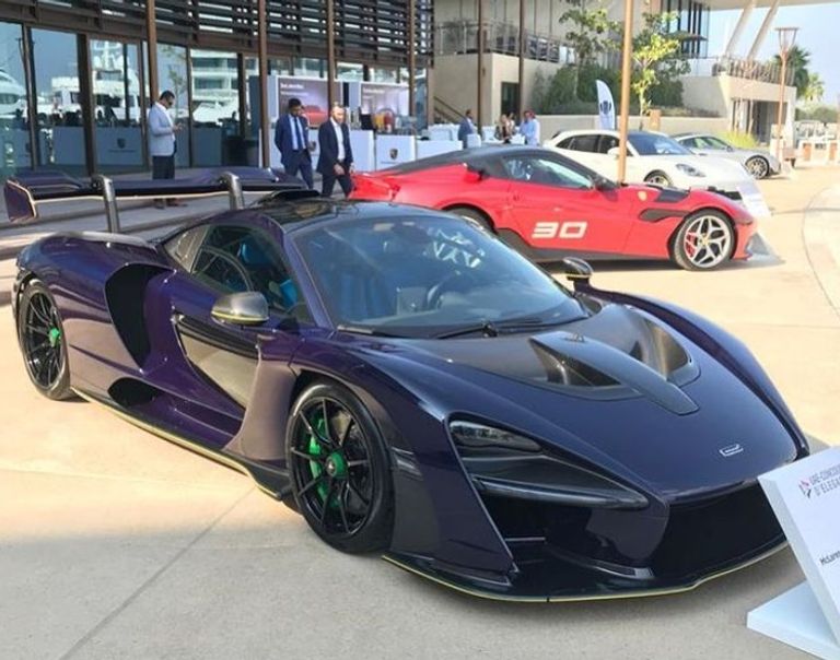 طراز McLaren Senna طراز Ferrari LaFerrari