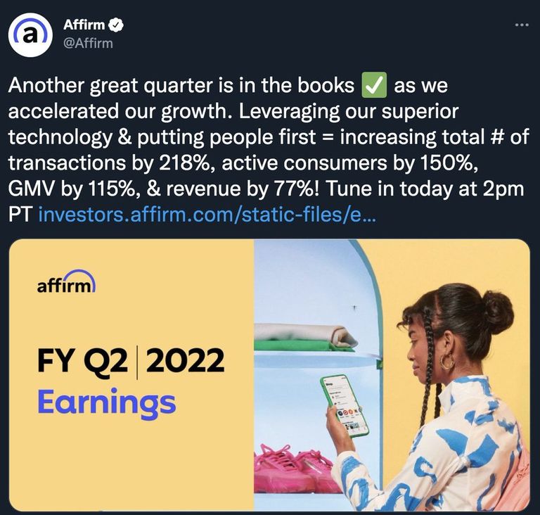 شعار شركة Affirm Holdings Inc