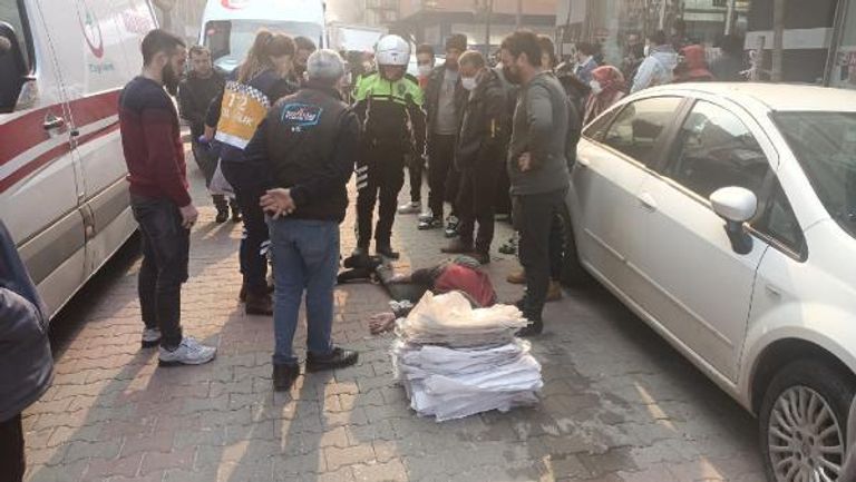 محاولات إطفاء الحريق