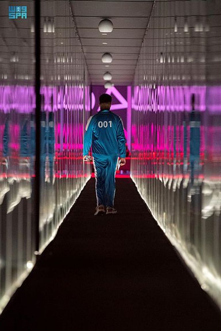 لعبة الحبار في موسم الرياض