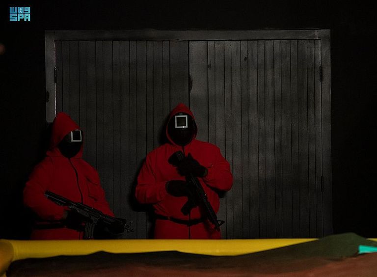 لعبة الحبار في موسم الرياض