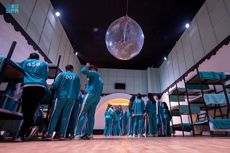 لعبة الحبار في موسم الرياض