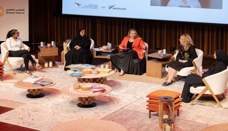 إحدى الجلسات التي تم تنظيمها في إكسبو 2020 دبي