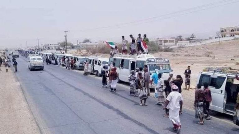 الآلاف يتظاهرون في سيئون ضد إخوان اليمن