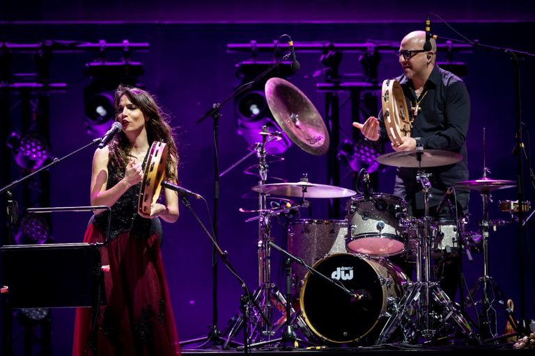 الفنانة الإيطالية توسكا