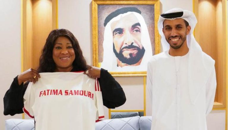 فاطمة سامورا ومحمد بن هزام الظاهري