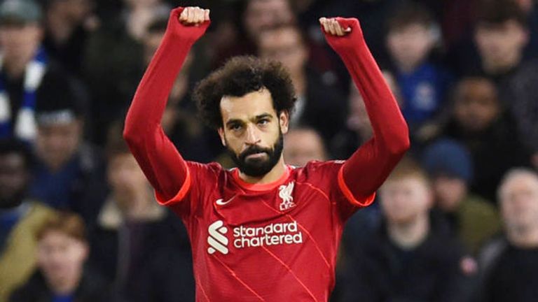 محمد صلاح نجم ليفربول محمد صلاح وساديو ماني وديوجو جوتا نجوم ليفربول