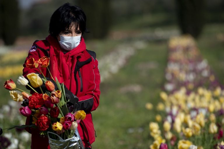 الإقبال على شراء الورد يزداد في عيد الحب