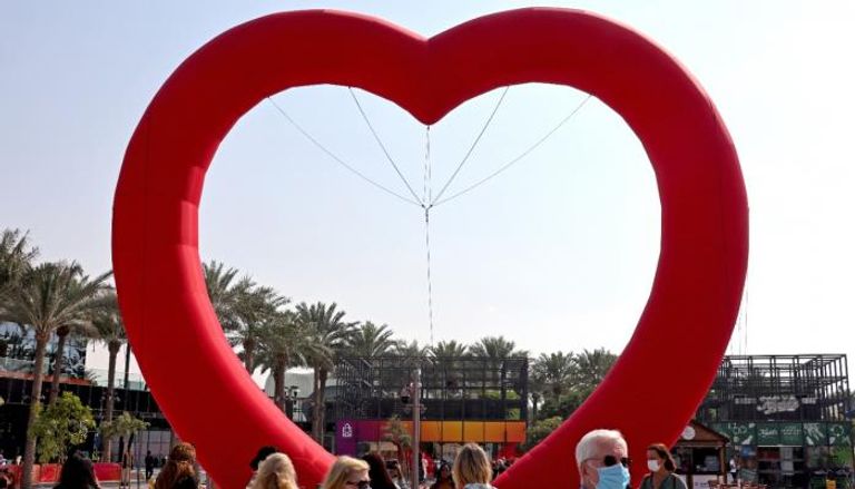 إكسبو 2020 دبي يحتفي بعيد الحب