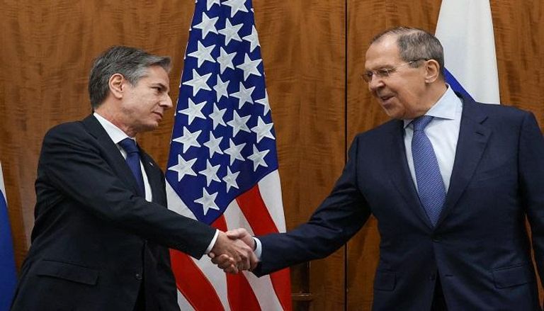 وزير الخارجية الأمريكي ونظيره الروسي