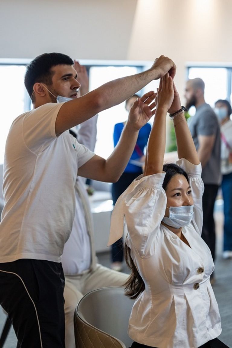 تقنية الآيكون العلاجية في إكسبو 2020 دبي