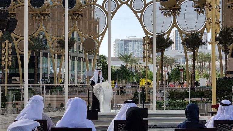 الرئيس التركي رجب طيب أردوغان في إكسبو دبي