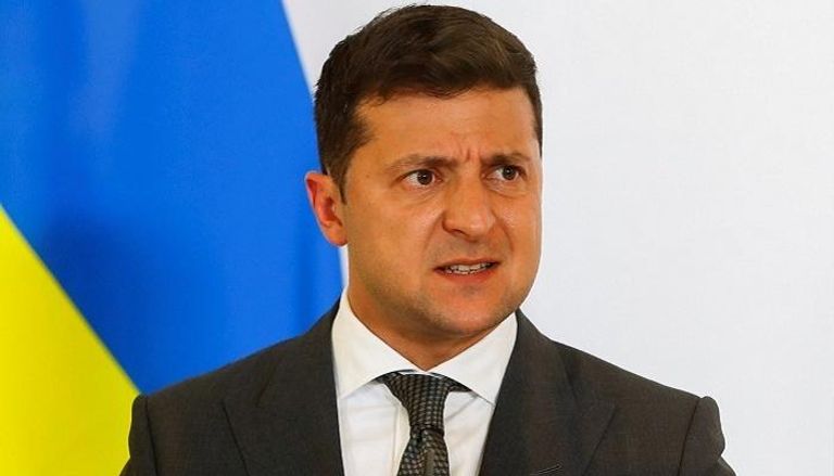 الرئيس الأوكراني فولوديمير زيلينسكي