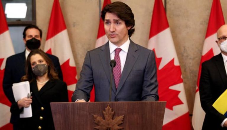 رئيس الوزراء الكندي جاستن ترودو - أ.ف.ب