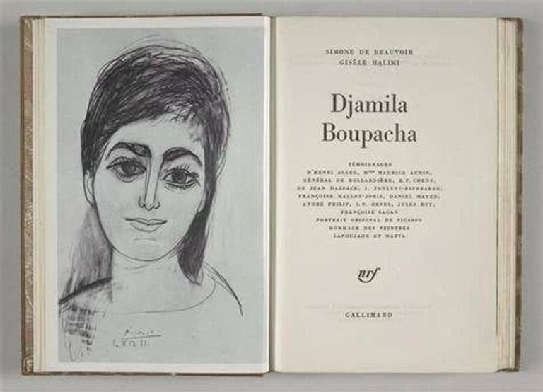 كتاب عن المناضلة الجزائرية جميلة بوباشا