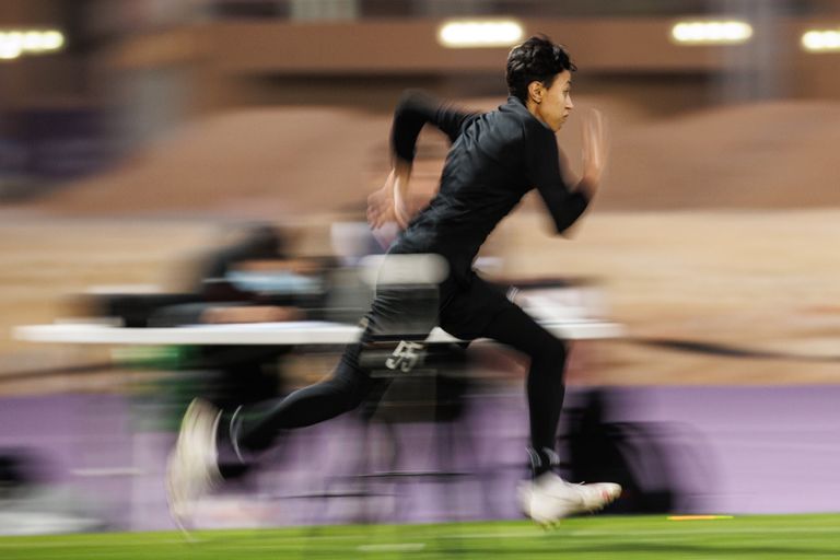 أول ظهور للمنتخب السعودي للسيدات