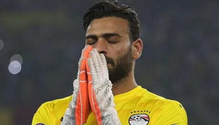 محمد أبوجبل حارس الزمالك ومنتخب مصر