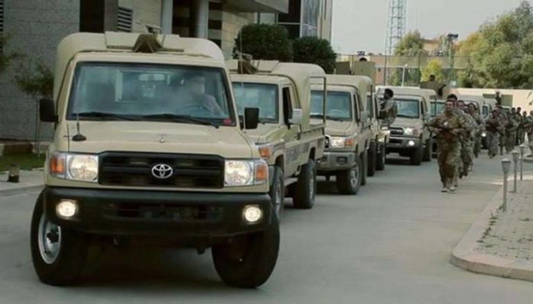 قوة من الأمن الكردي في مدينة أربيل عاصمة كردستان العراق