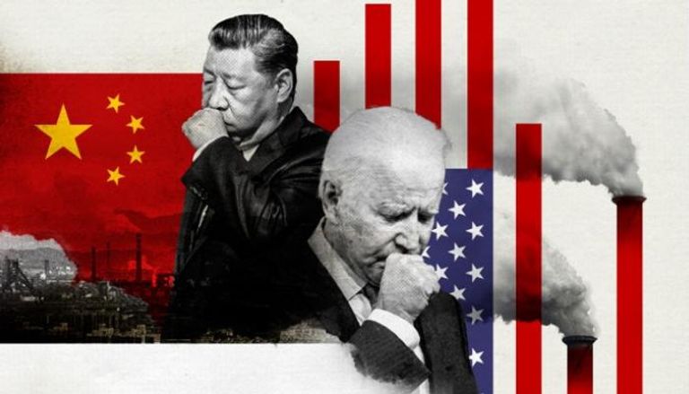 الرئيس الأمريكي جو بايدن والرئيس الصيني شي جين بينج