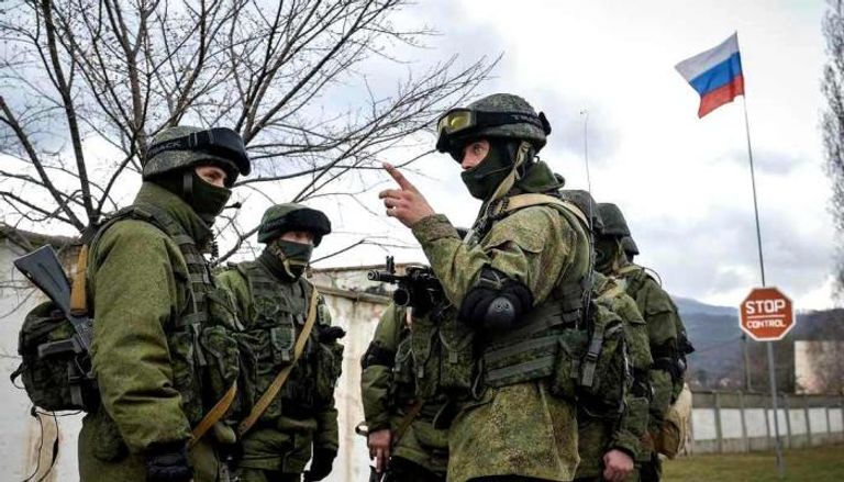 جنود روس على الحدود الأوكرانية- أرشيفية