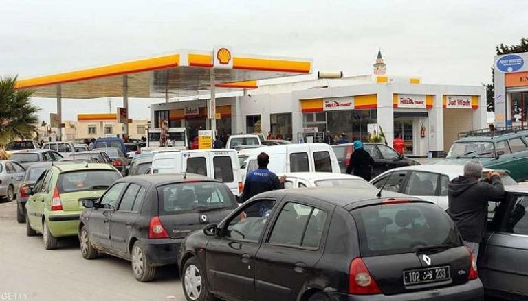 محطة لتموين الوقود في تونس- أرشيفية