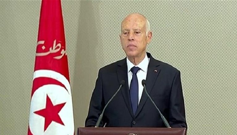 الرئيس التونسي قيس سعيد