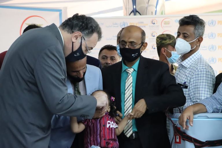 حملة يمنية طارئة ضد شلل الأطفال