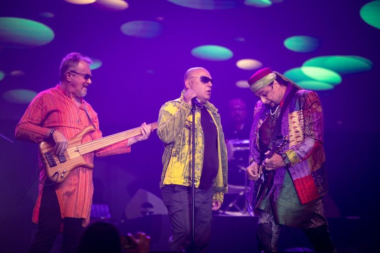 جانب من حفل فرقة الروك الصوفي الباكستانية الشهيرة "جنون"