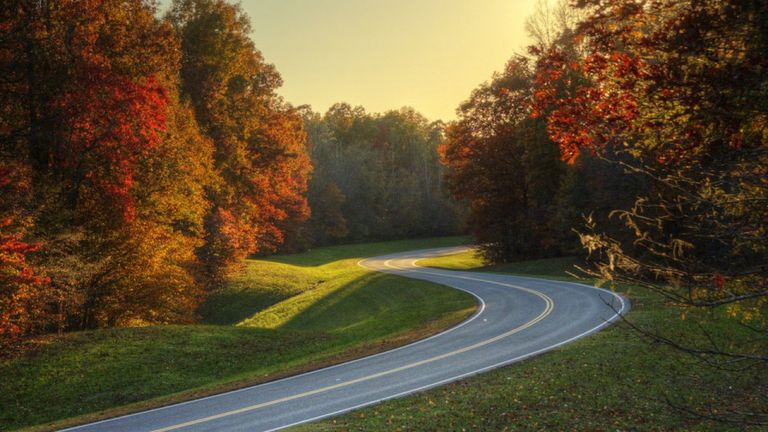 طريق بلو ريدج باركواي في الولايات المتحدة أفضل الرحلات البرية في العالم 2022