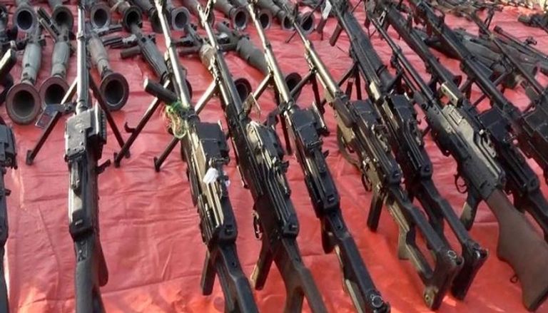 طائرة قاصف أسقطها الجيش اليمني في حجة