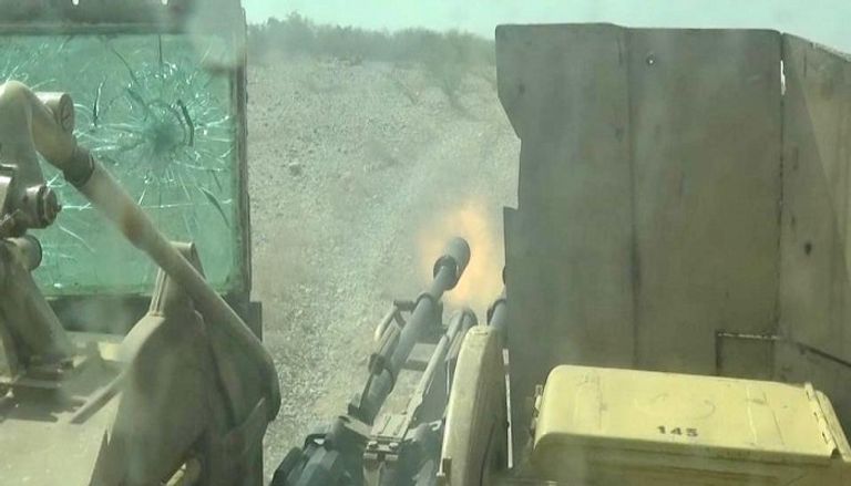 طائرة قاصف أسقطها الجيش اليمني في حجة