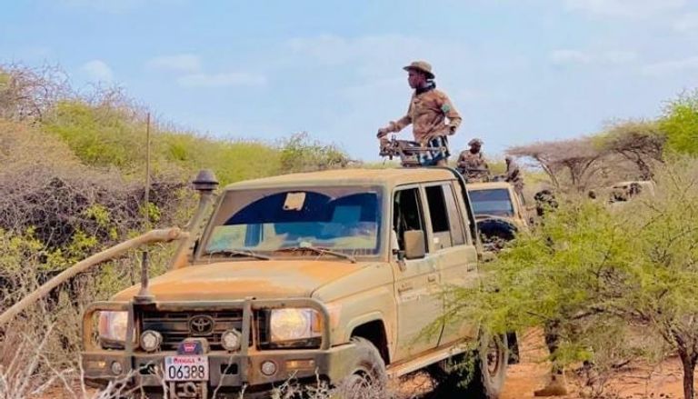 جنود صوماليون خلال عملية ضد حركة الشباب
