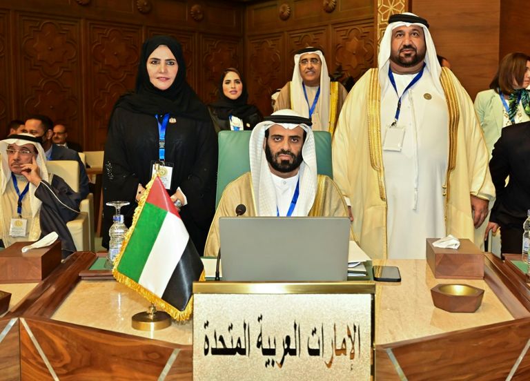 جانب من جلسة البرلمان العربي 