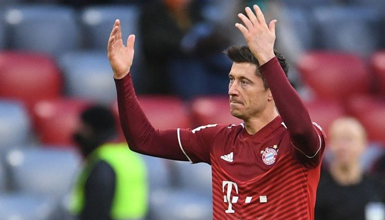 ليفاندوفسكي نجم بايرن ميونخ هداف الدوري الألماني بايرن ميونخ ضد جروتر فيورث