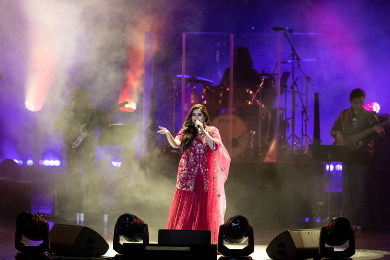 المغنيّة الهندية شريا غوشال