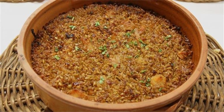 طاجن الفريك السادة طريقة عمل الفريك