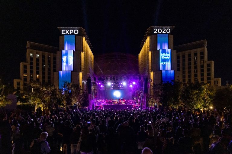 جانب من حفل ميشال فاضل ورودج