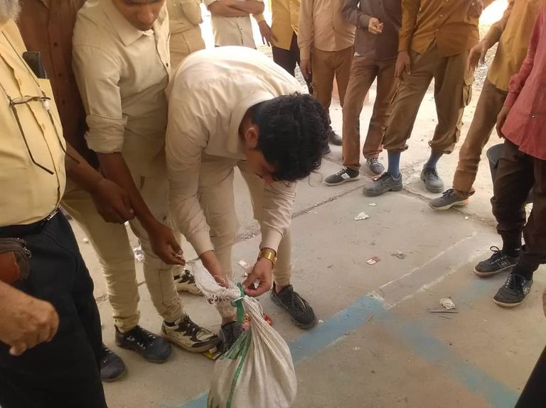 ذوو الهمم في اليمن ينشئون حدائق مدرسية