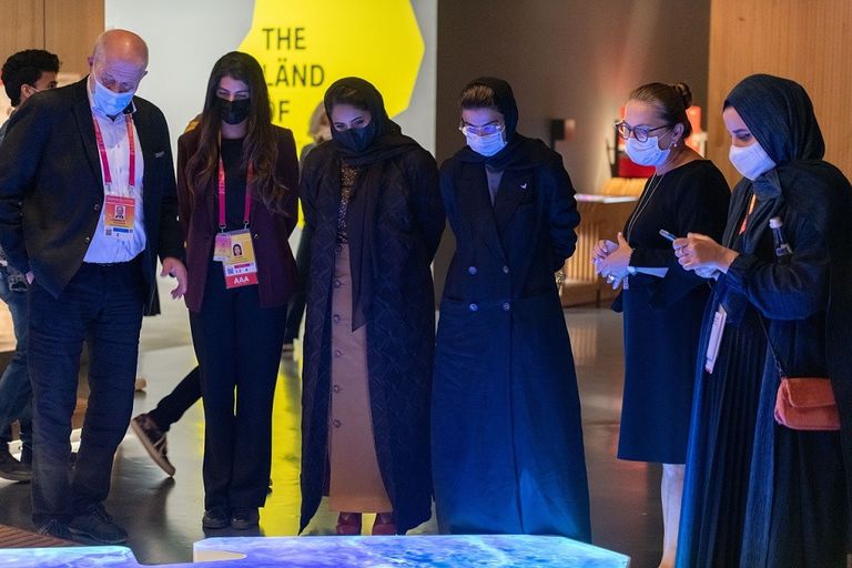 جناح "بيت بادن فورتمبيرغ" جناح اليونان في إكسبو 2020 دبي