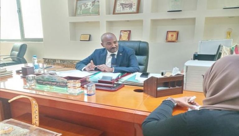 حافظ عبدالنبي وزير الثروة الحيوانية السوداني