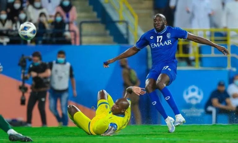 النصر ضد الهلال من مباراة سابقة النصر ضد الهلال من مباراة سابقة