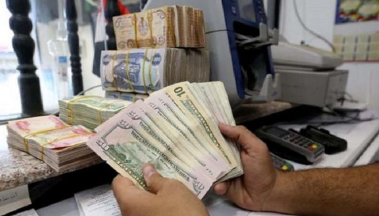 احد مكاتب تصريف العملات في العاصمة بغداد
